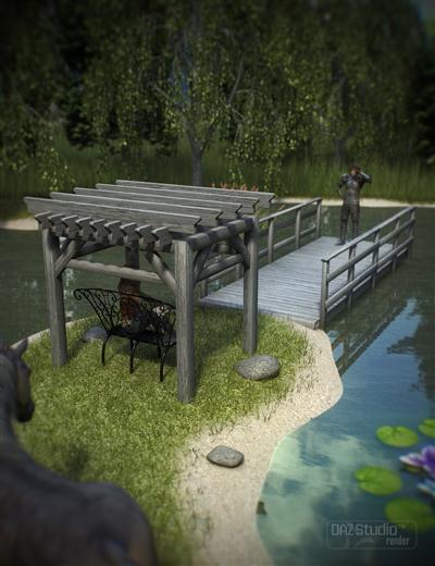 Daz3d - Pond Builder - Expansion 1