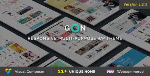 NULLED Gon v1.2.3 - Responsive Multi-Purpose WordPress Theme product pic