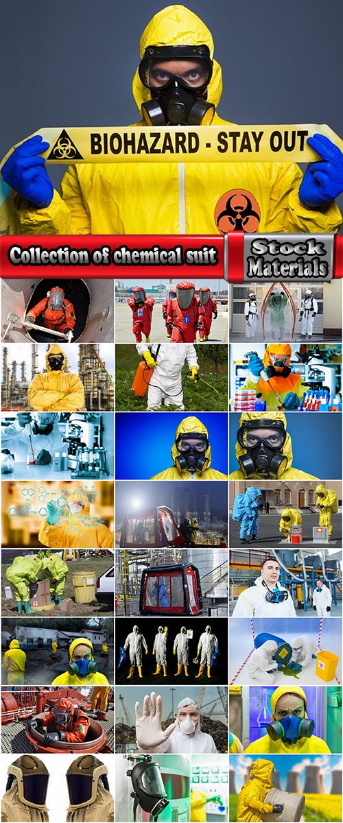 Collection of chemical decontamination contamination suit laboratory quarantine 25 HQ Jpeg