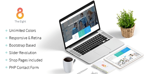 ThemeForest - The8 v1.0.2 - Corporate, Business HTML Template - 15600294