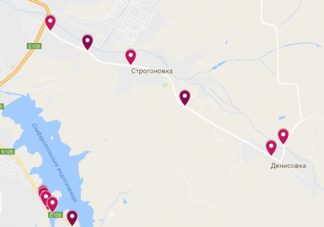 В Крыму создана карта дорожных ям [фото]