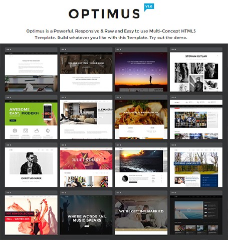 NRGThemes - Optimus 1.0 - Multi-Concept HTML5 Template