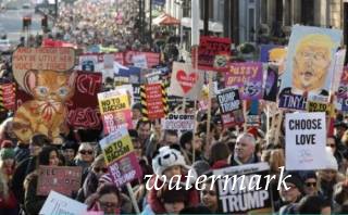 Более полутысячи маршей прокатились по всему миру в знак протеста против риторики Трампа