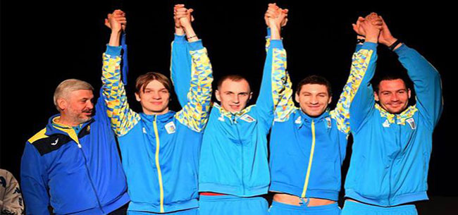 Команда украинских шпажистов – бронзовый призер этапа КМ в Германии
