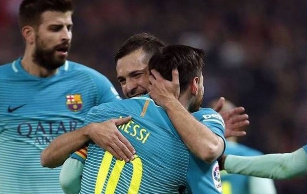 Барселона обыграла Атлетико в первом полуфинале Кубка Испании