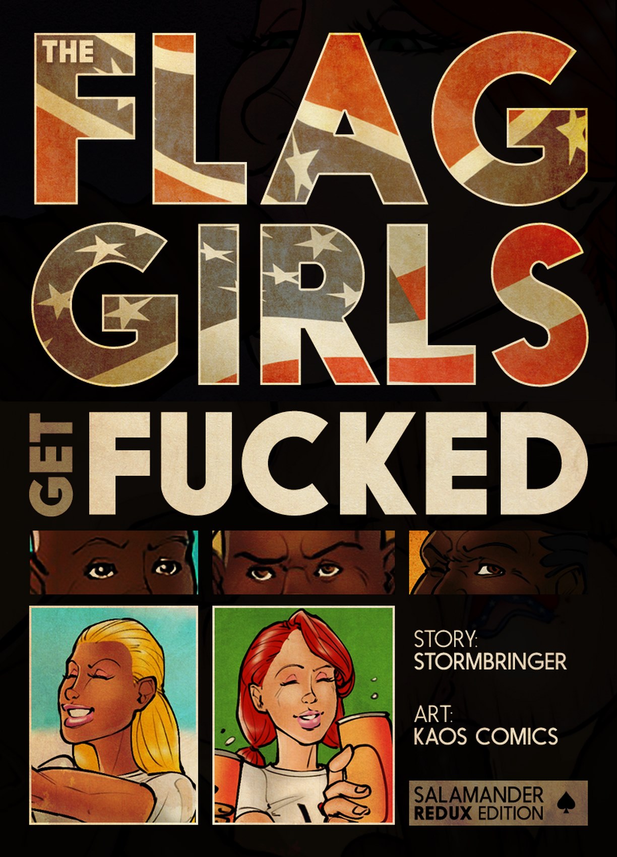 Updated KaosComics - Flag Girls Get Fucked Proper - 58 pages