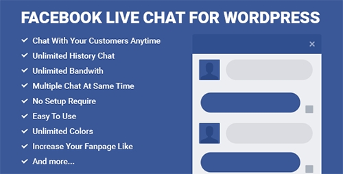 CodeCanyon - Facebook Live Chat for WordPress v2.6 - 13623421