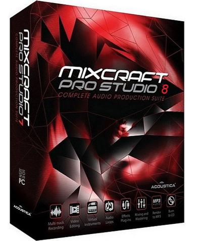 Acoustica Mixcraft Pro Studio 8.0 Build 380 Multilingual 170313