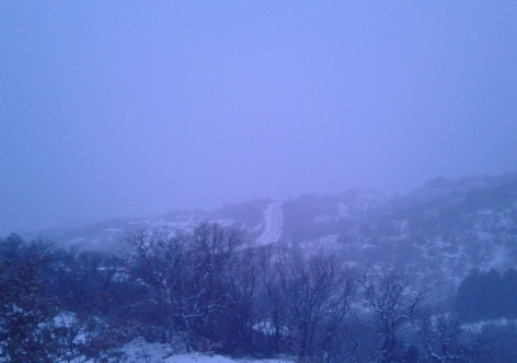 В Крыму прогнозируют снегопады, метели, гололед и штормовой ветер
