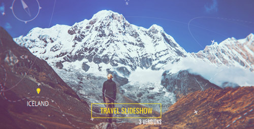 Travel Parallax Slideshow - Project for After Effects (Videohive)