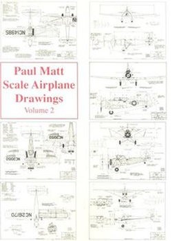 Paul Matt Scale Airplane Drawings Volume 1