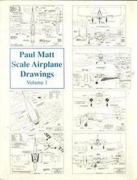 Paul Matt Scale Airplane Drawings Volume 2