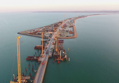 Крымский мост за 4,5 биллиона оборудуют системами безопасности