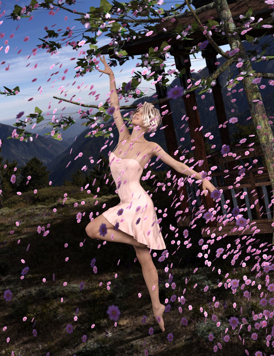 SY Confetti and Nature Effects Iray
