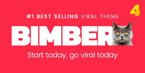 Nulled Bimber v4.0.2 - Viral Magazine WordPress Theme product snapshot