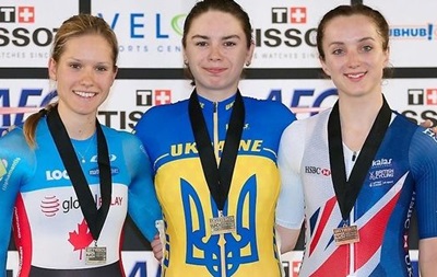 Трое украинских велосипедистов выиграли Кубок мира на треке