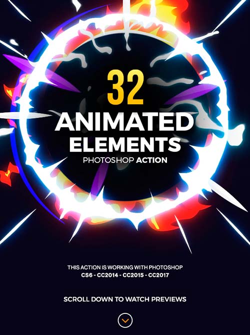 GraphicRiver 32 Animated Effects Action