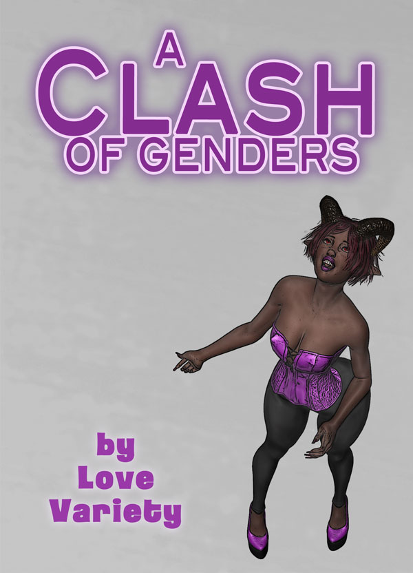 Updated 3d gender-bender comic by Love Variety - A Clash of Genders - 268 pages