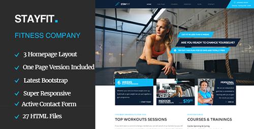 ThemeForest - Stayfit - Sports, Health, Gym & Fitness HTML Template (Update: 19 November 15) - 11834485