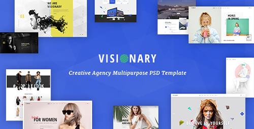 ThemeForest - Visionary - Creative Agency Multipurpose PSD Template (Update: 3 March 16) - 14660307
