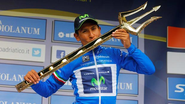 Колумбиец Кинтана выиграл велогонку «Тиррено-Адриатико»; Гривко – 131-й