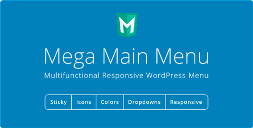 Download Nulled Mega Main Menu v2.1.4 - WordPress Menu Plugin product picture