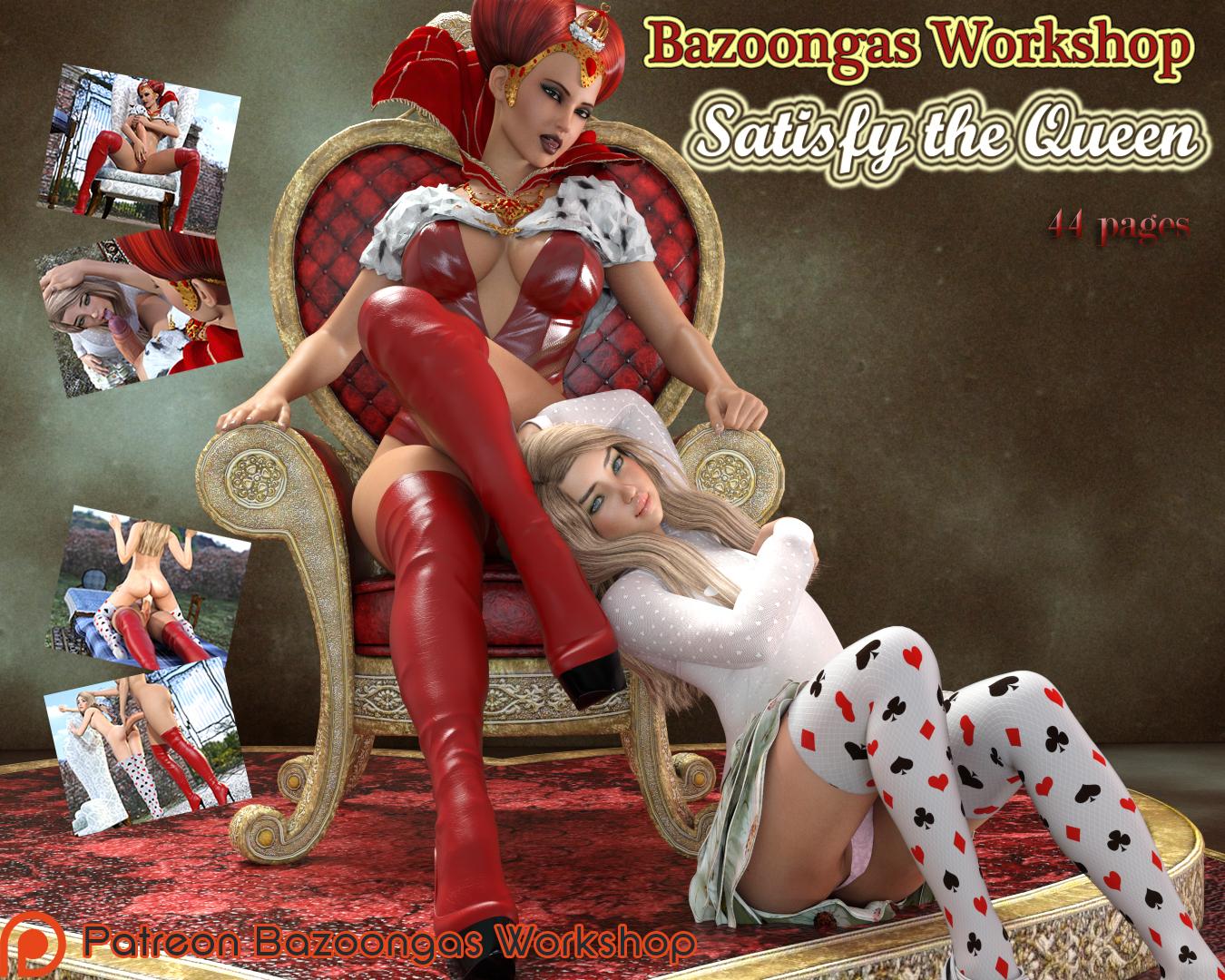 Bazoongas Workshop – Satisfy The Queen Complete