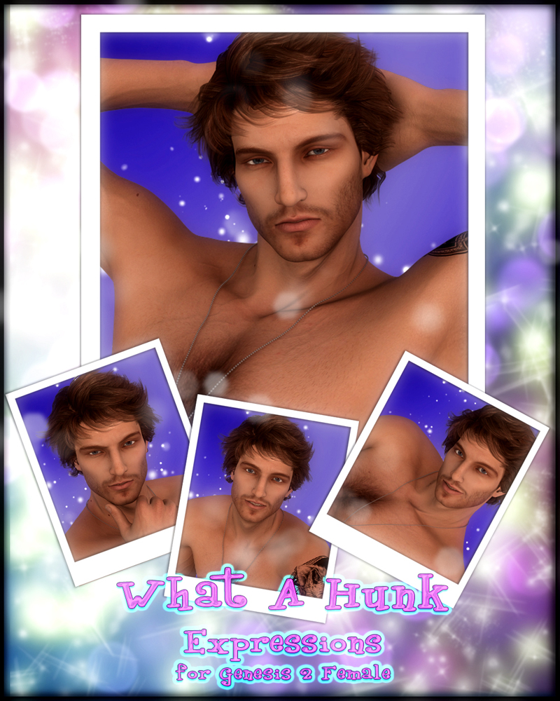 What A Hunk!! Expressions For Genesis 2 Male