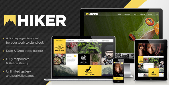 Hiker v2.4.24 - WordPress Photography Theme