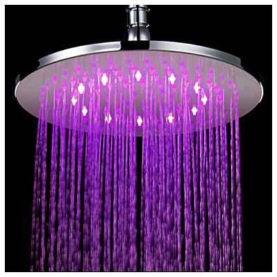 Необыкновенно красивый верхний душ со встроенной подсветкой для вашей ванной комнаты