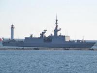 В Одессу пришел французский ракетный фрегат «La Fayette»(фото)