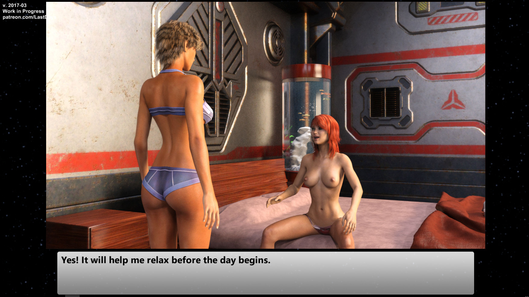 Updated PC porn game Last Days of the Universe - FINAL from AdultSciFi