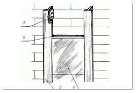Схема кладки плитки с применением алюминиевых элементов