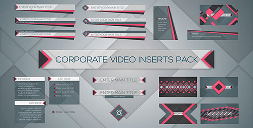 Corporate Video Inserts Pack - Project for After Effects (Videohive)