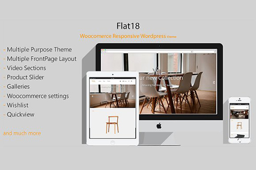 Flat18 v1.0.0 - Woocomerce Wordpress Theme - CM 1373093