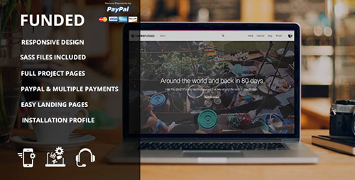 ThemeForest - Funded - Drupal Crowdfunding Commerce Site (Update: 13 October 16) - 12131886