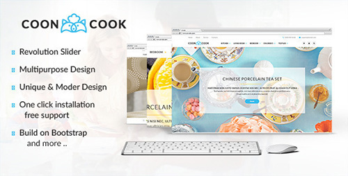 ThemeForest - CoonCook - Multipurpose Clean Magento Theme (Update: 1 May 15) - 10158098