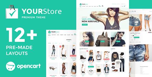 ThemeForest - YourStore v2.3.0.7 - OpenCart theme - 16754918