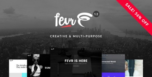Download Nulled Fevr v1.2.2 - Creative MultiPurpose WordPress Theme product logo