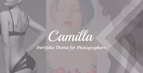 Nulled Camilla v2.2.2 - Horizontal Fullscreen Photography Theme! logo