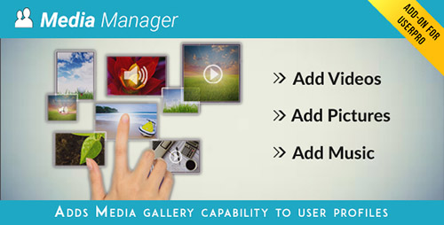 CodeCanyon - Media Manager for UserPro v3.6 - 8664618