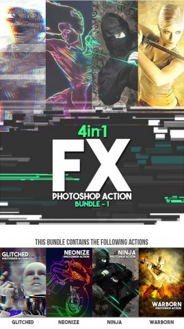 GraphicRiver FX Photoshop Action Bundle v1