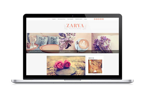 Zarya v1.0 - Personal Wordpress Blog Theme - CM 229707
