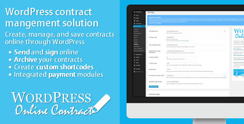 CodeCanyon - WP Online Contract v4.2 - 7698011