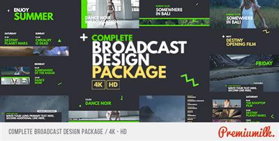 Complete Broadcast Design Package - Project for After Effects (Videohive)