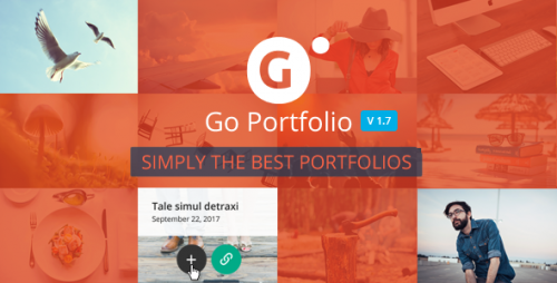Download Nulled Go Portfolio v1.7 - WordPress Responsive Portfolio  