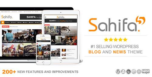 ThemeForest - Sahifa v5.6.5 - Responsive WordPress News / Magazine / Blog Theme - 2819356