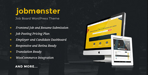 ThemeForest - Jobmonster v4.3.0.1 - Job Board WordPress Theme - 10965446
