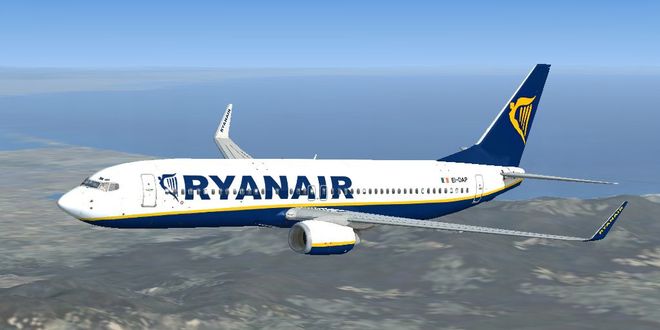 Братии Ryanair предлагают летать в аэропорт Гостомеля