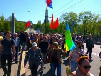 В Харькове на немноголюдной акции спрашивали бросить АТО(фото)